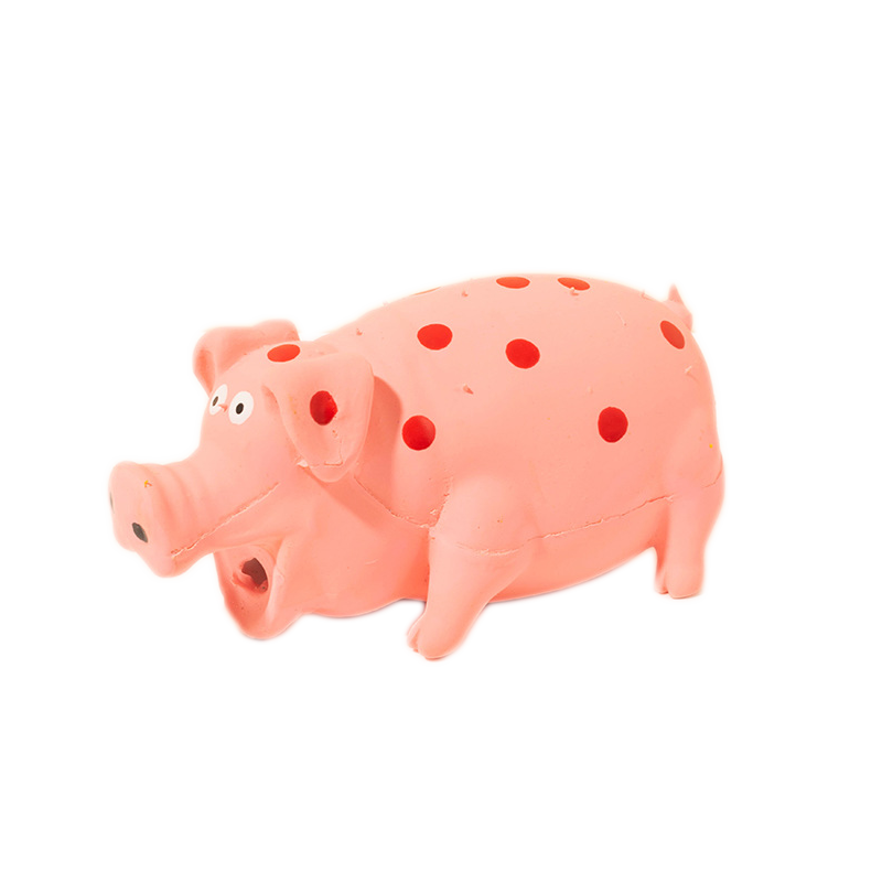 BB Dog Toy Latex Pig with a Squeaker 15cm