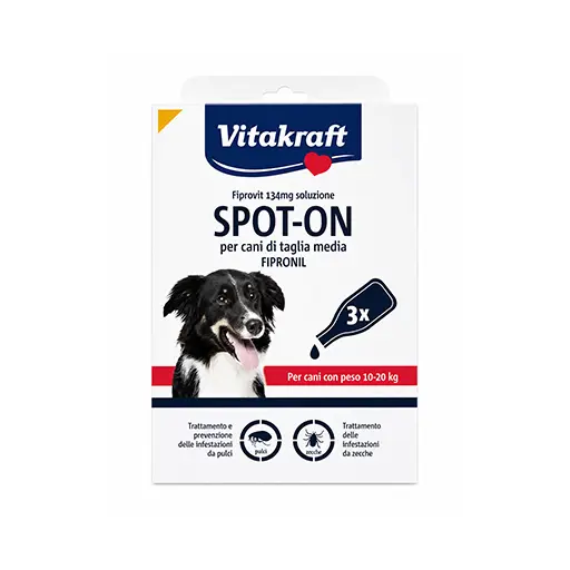 Spot-On Protection and Treatment for Parasites - MEDIUM 10-20KG