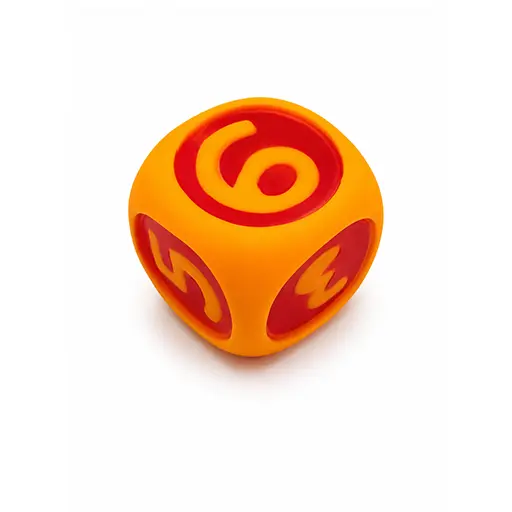 Interactive Number Cube Pet Toy with Squeaker