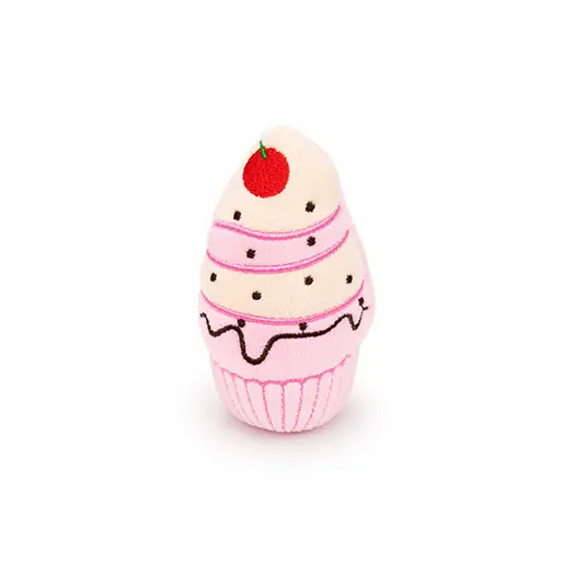 Plush Cupcake Cat Toy