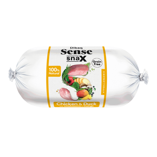 Dibaq Sense Dog Snax Chicken & Duck 200gr