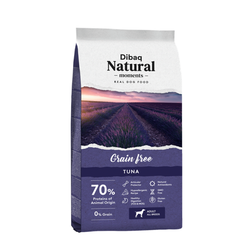 Dibaq Natural Moments Dog Adult Tuna Grain Free