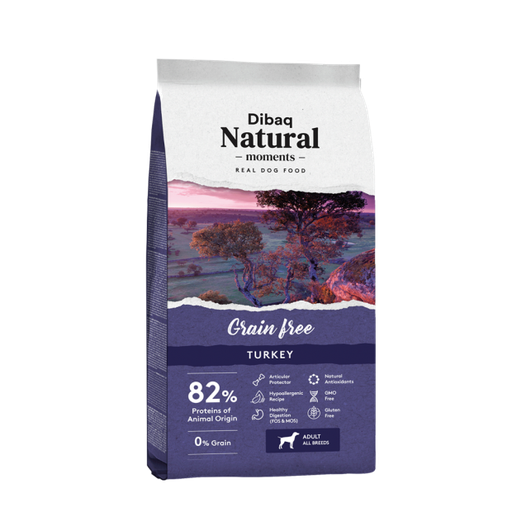 Dibaq Natural Moments Dog Adult Turkey Grain Free