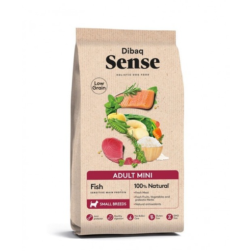 Dibaq Sense Low Grain Dog Adult Mini Fish