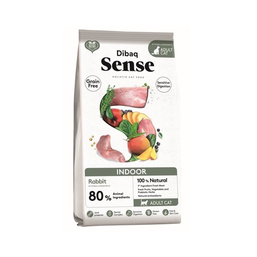 Dibaq Sense Grain Free Cat Indoor Rabbit