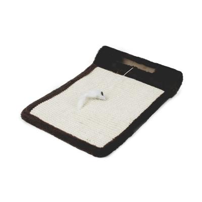 Cat Scratcher Mat with a Mouse