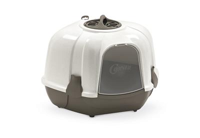 [MP0021] Cat Litter box Corner Close - White