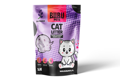Silica Gel Cat Litter Lavender
