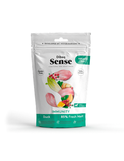 Dibaq Sense Dog Snack Immunity Duck 100gr
