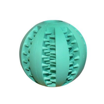 [PT0025-A (GREEN MINT)] BB dog toy mint dental ball for treats 5cm turquoise