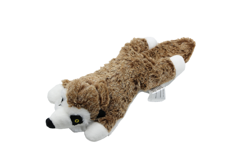 BB dog toy badger with squeaker 34x10cm
