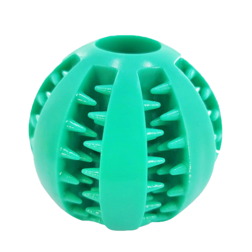 BB dog toy TPR dental mint ball for treats 6cm