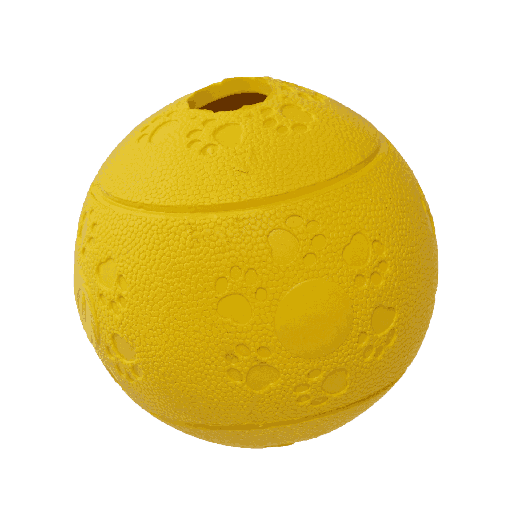 BB dog toy rubber ball for treats vanilla scent 6,5 cm