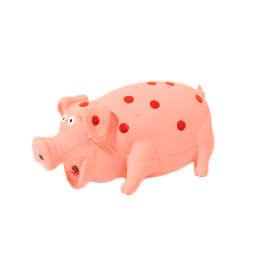 [PT0183] BB Dog Toy Latex Pig with a Squeaker 15cm