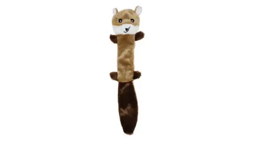 BB Dog Toy Tug toy with squeaker –  (Squirrel / Fox ) 46×11 cm