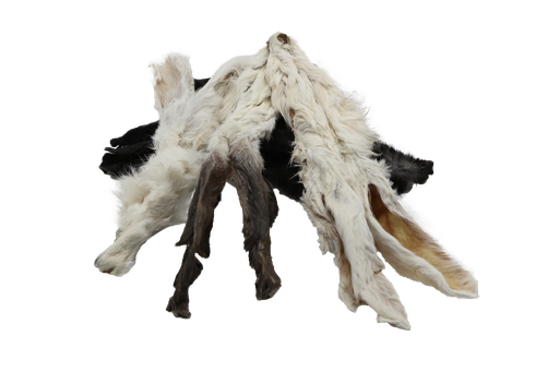 BB Dog Snacks – 300g Rabbit Ears with Fur