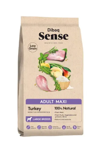 Dibaq Sense Low Grain Dog Adult Maxi Turkey