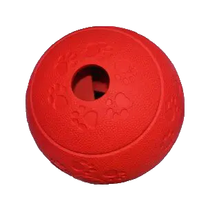 BB Dog Toy Rubber Ball For Treats Vanilla Scent 11 cm