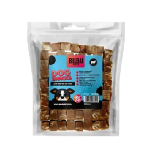  Dog Treats - Lamb and Cod Cubes 2cm - 500g