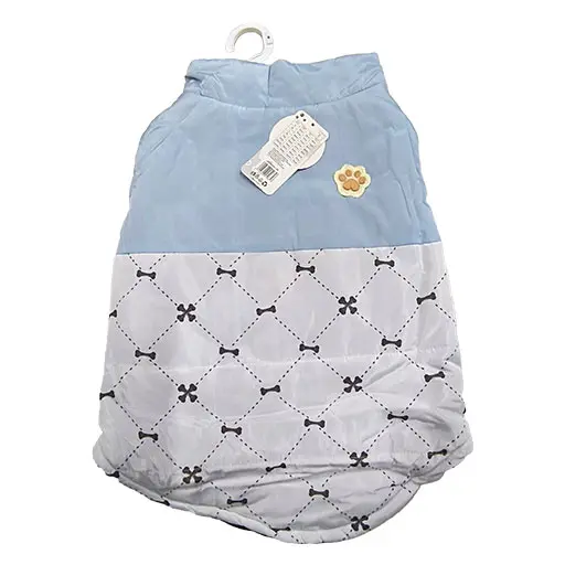 Waterproof Padded Jacket for Pets - Light Blue