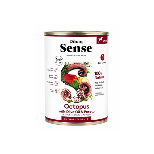 Dibaq Sense Grain Free Dog Adult Octopus 380G