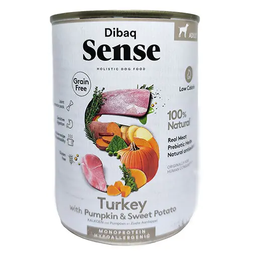 Dibaq Sense Grain Free Dog Adult Turkey 380G