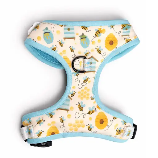 Dog Harness – Bumble Bee Comfort Adjustable || Small