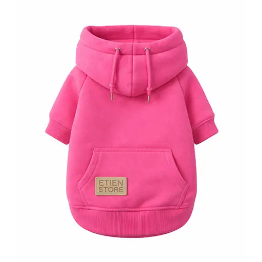 Dog Hoodie – Easy-Fit Hoodie for Dogs || Pink