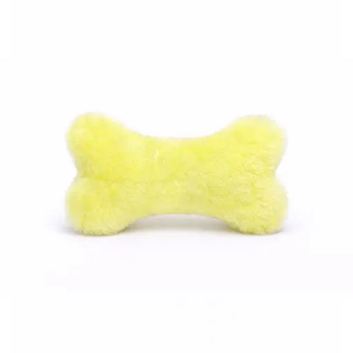 Soft Plush Bone Dog Toy – Gentle Comfort Play Toy