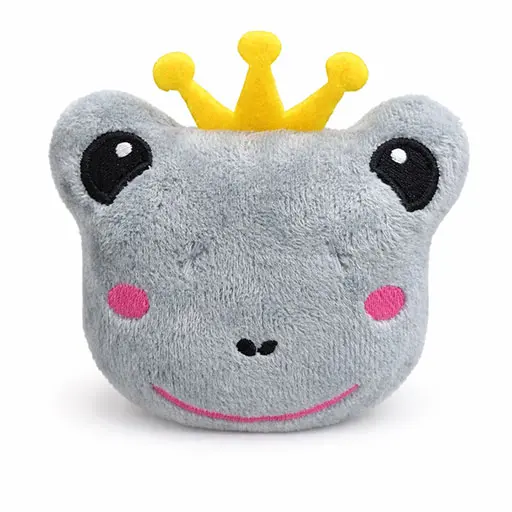 Plush Frog Prince Dog Toy