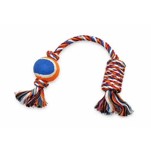 Multi-Function Dog Rope Toy – Chew, Tug & Fetch