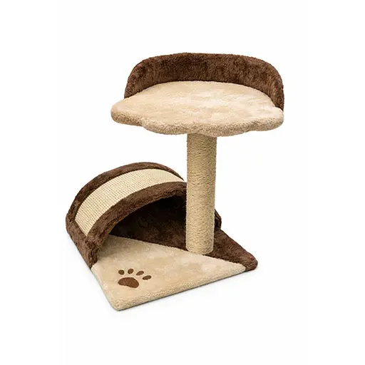 Cat Tree with Hideout & Sisal Scratching Post