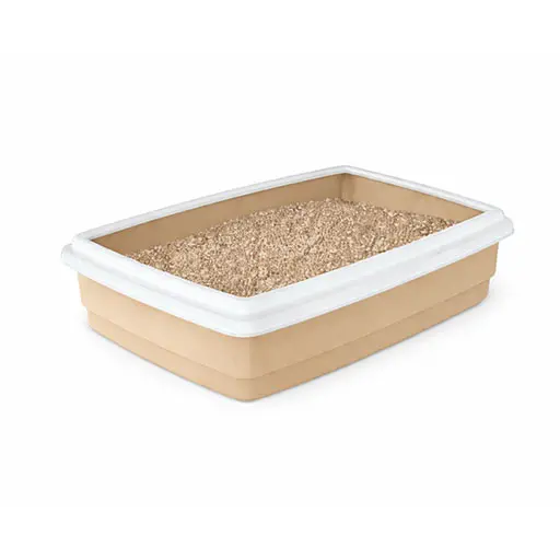 Cat Litter Tray with Rim || 54*40*14h
