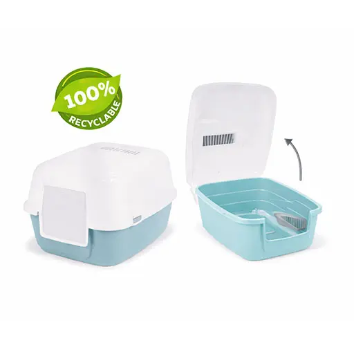 Affordable Covered Cat Toilet – 48 x 38 x 32cm