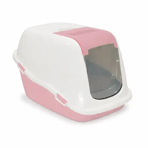 Covered Cat Toilet with Filter – 57 x 39 x 38cm
