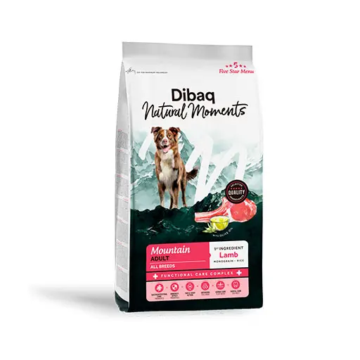 Dibaq Natural Moments 5 Star Menu Dog Adult Mountain – Lamb