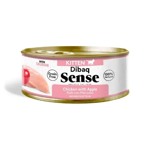 Dibaq Sense Kitten Chicken with Apple Wet Cat Food