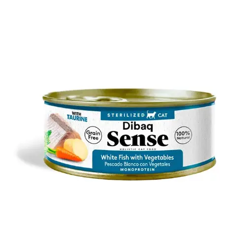 Dibaq Sense Sterilized Cat White Fish with Vegetables