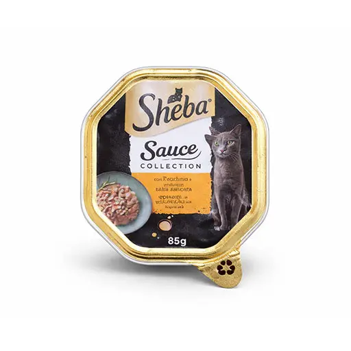 Sheba Sauce Collection Wet Cat Food 85g – Chicken in Delicate Gravy