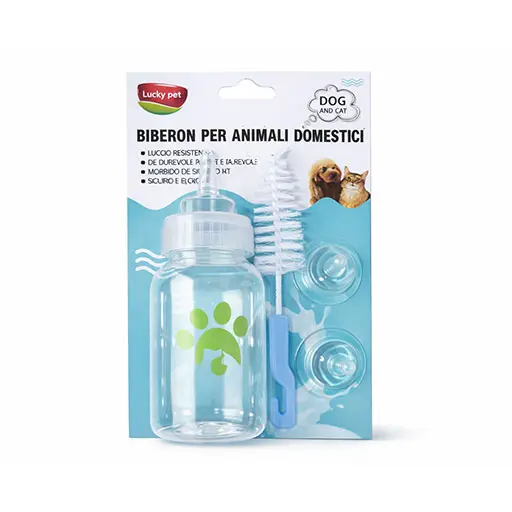 Pet Feeding Bottle Kit for Puppies & Kittens