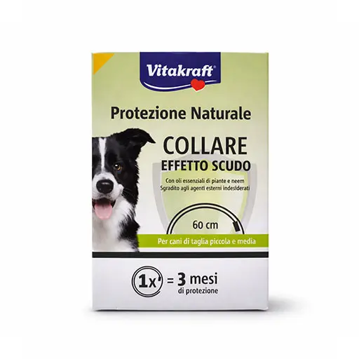 Natural Protection Dog Collar 60cm – Small & Medium Dogs