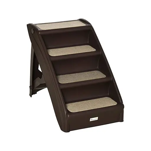 Pet Stairs for Dogs & Cats – 4-Step Foldable Non-Slip Ladder
